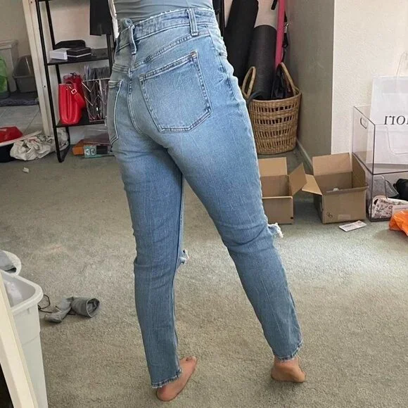 Abercrombie High Rise Curve Love Skinny Jean size 2 - Picture 3 of 6